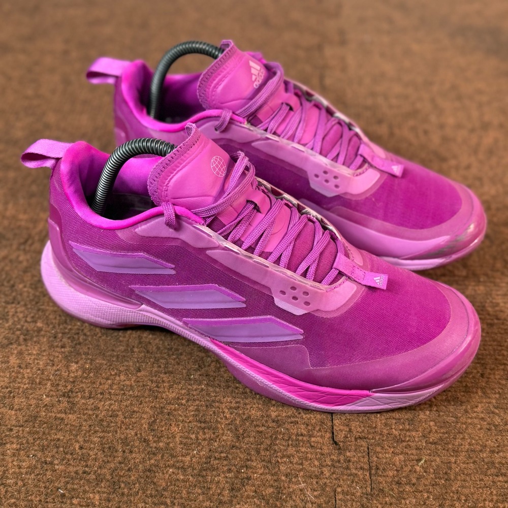 Adidas Adizero Ubersonic 4 Womens Tennis Shoes Fuchsia Pickleball Size 9 GW2515